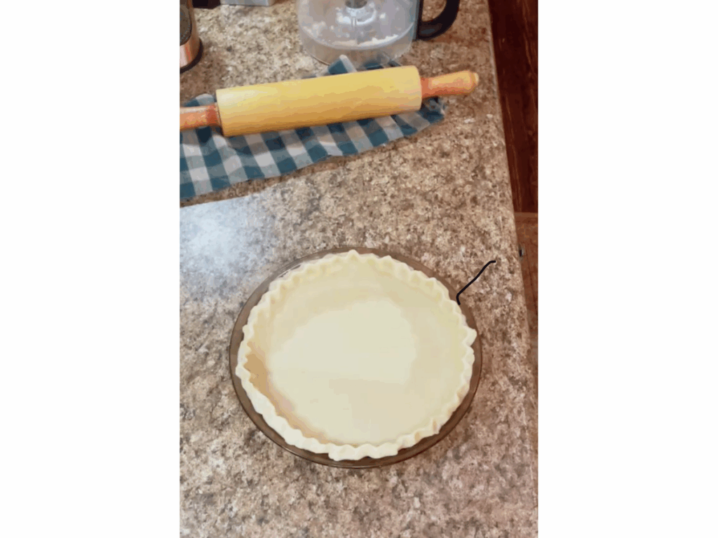 ready to add filling to the perfect pie crust