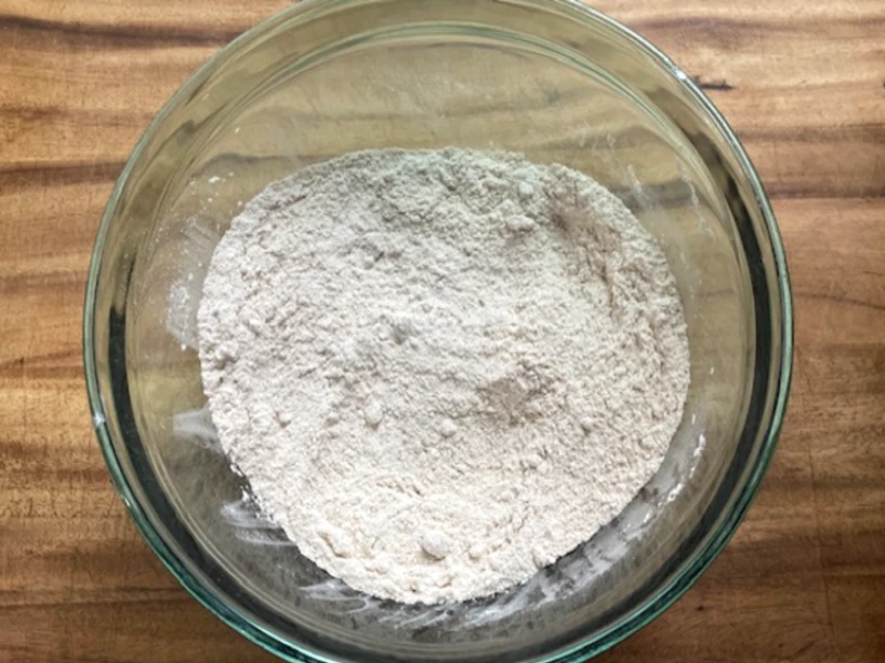 apple crumb muffins dry ingredients