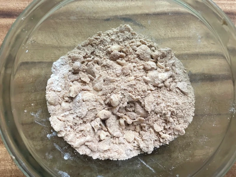 apple crumb muffins crumble topping