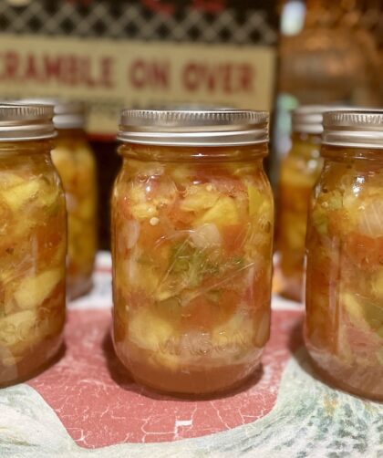 peach salsa