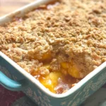 peach crisp