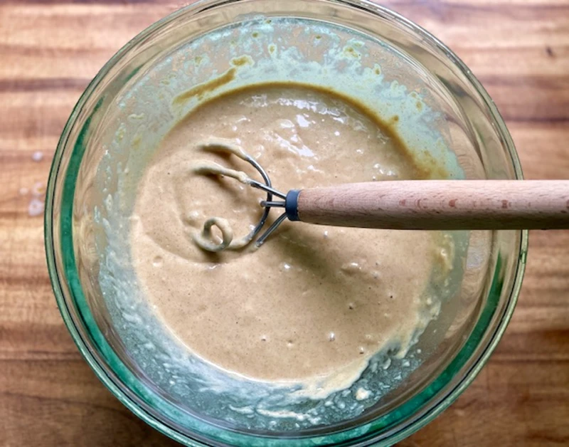 batter for apple spice pancakes
