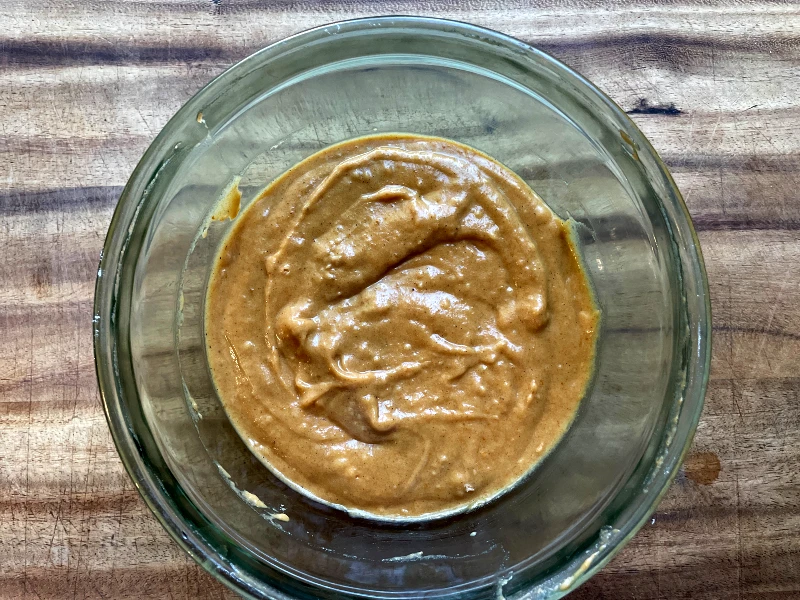 batter for mini pumpkin muffins