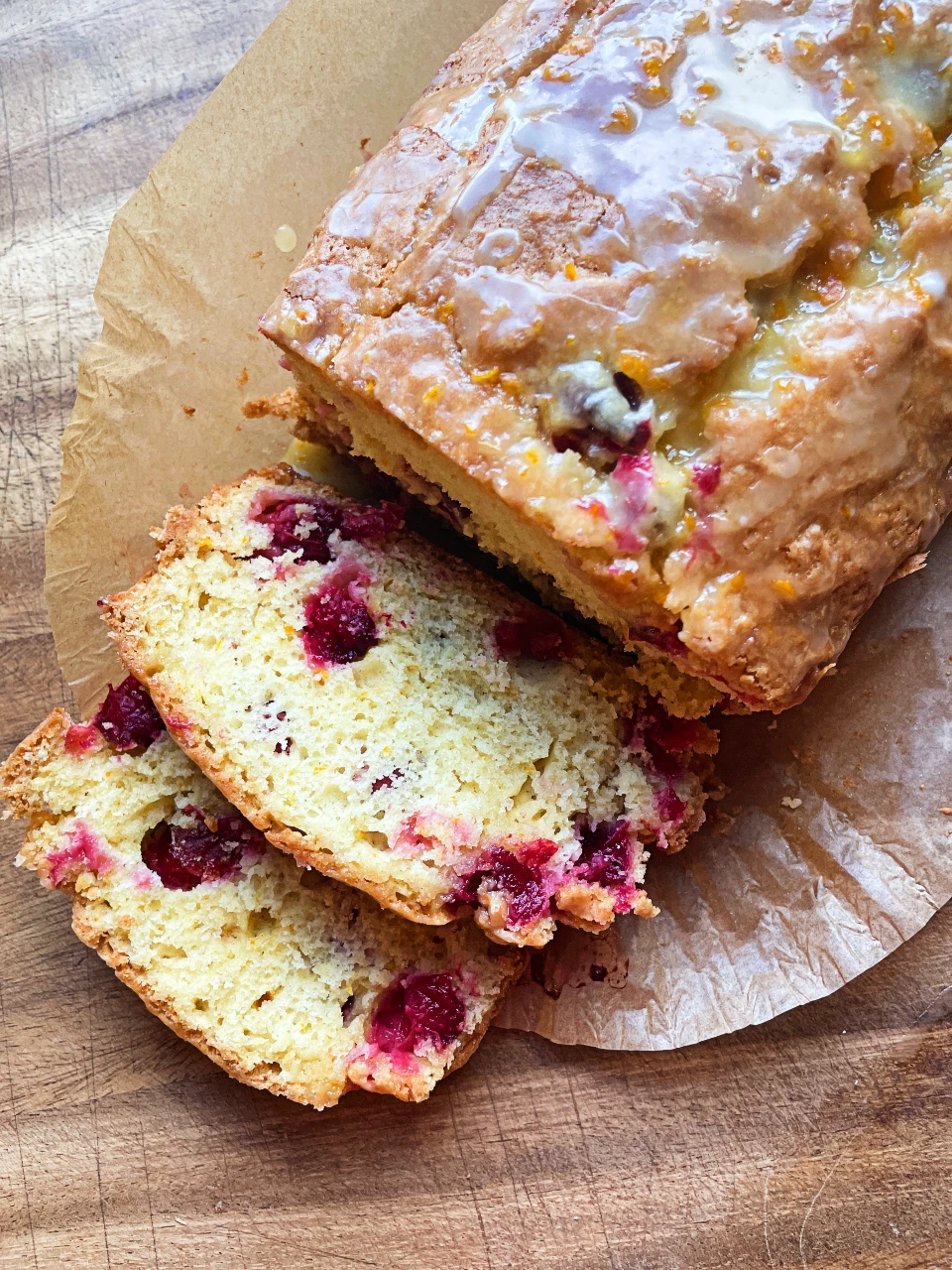 cranberry orange quick bread