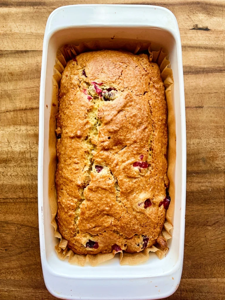 cranberry orange quick bread