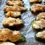 cheesy stuffed baked jalapeno poppers