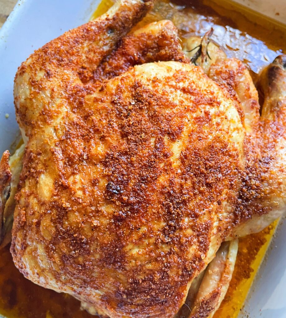 Oven-Roasted Rotisserie-Style Chicken