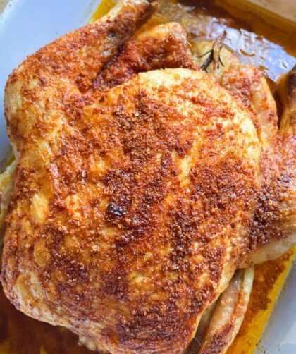 Oven-Roasted Rotisserie-Style Chicken
