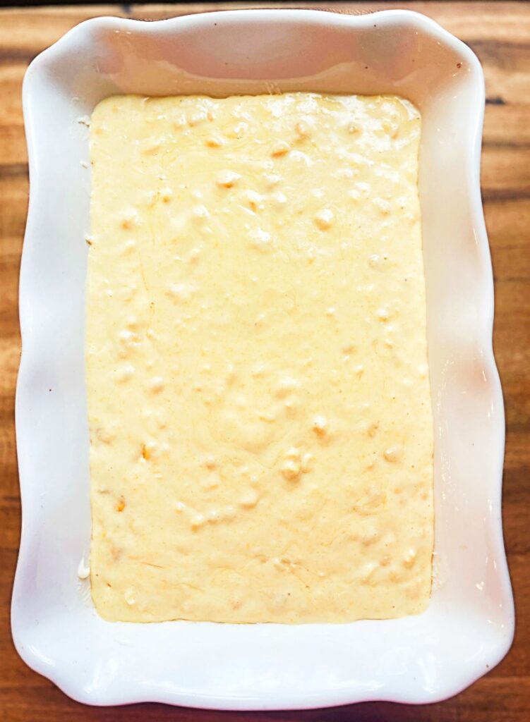 Corn Pudding with Jiffy, Sour Cream & Honey (Sweet, Cozy & Foolproof)