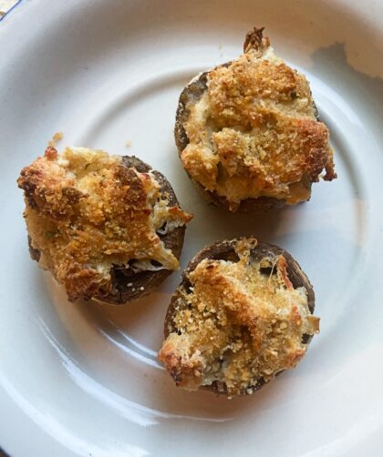 creamy stuffed mushrooms