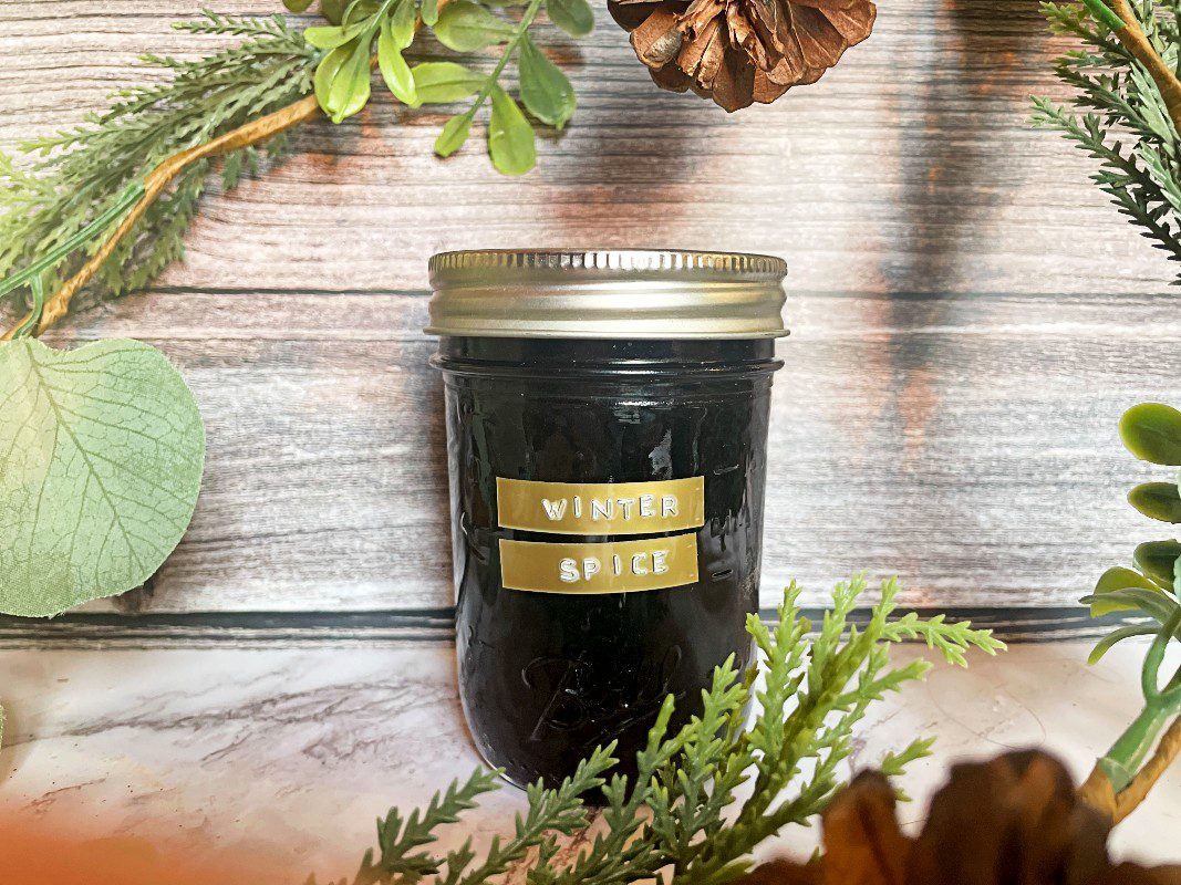 winter spice coffee syrup