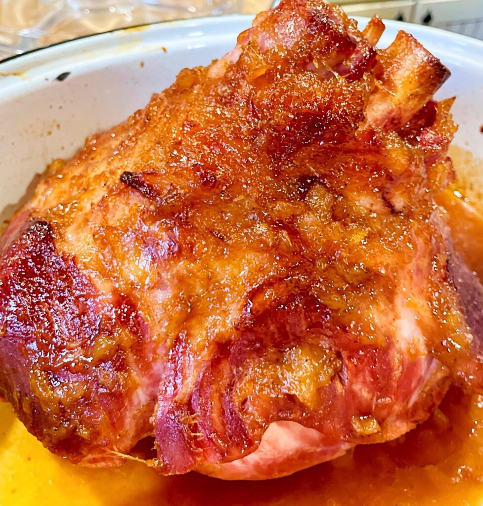 pineapple glazed ham