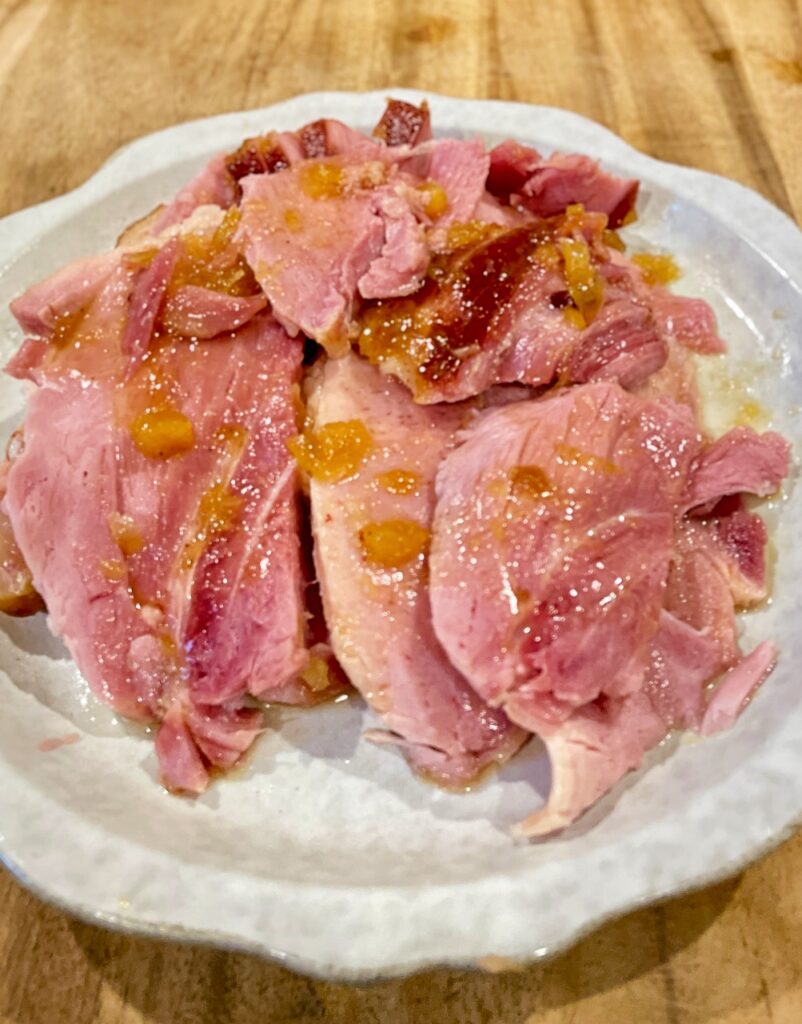 pineapple glazed ham