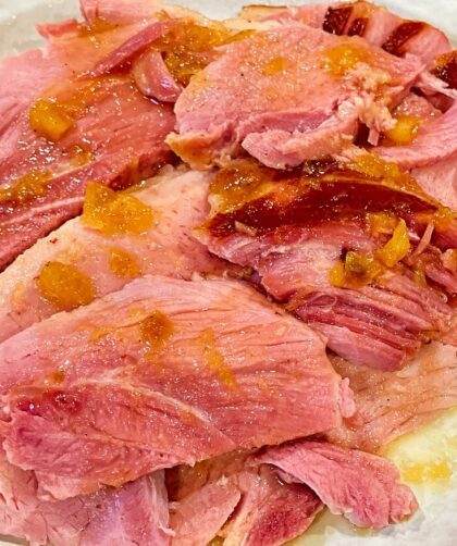 pineapple glazed ham