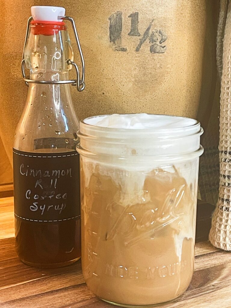 cinnamon roll coffee syrup