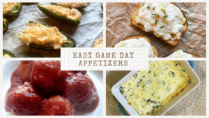 easy game day appetizers