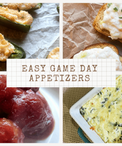 easy game day appetizers